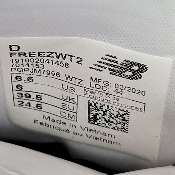New Balance FreezWT2 LaCrosse Men's Shoes White US Size 6.5 NWB - Picture 11 of 11
